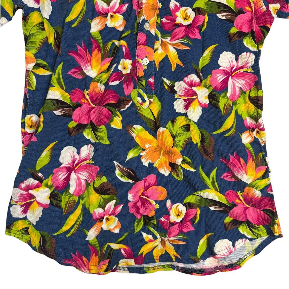 B033 PEARLY GATES パーリーゲイツ ポロ シャツ ゴルフ ウェア 総柄