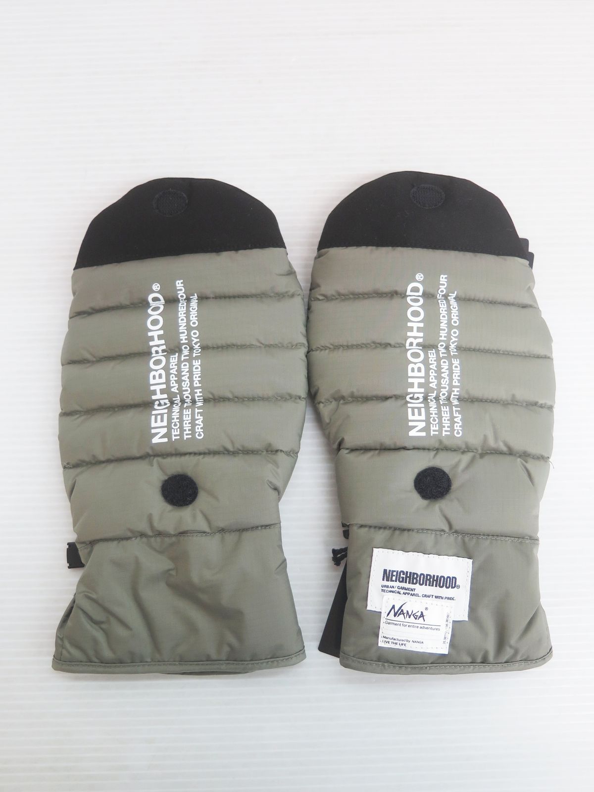 NEIGHBORHOOD×NANGA ネイバーフッド|ナンガ 242NNNNN-AC01 24AW DOWN GLOVES ダウングローブ 手袋 ♥
