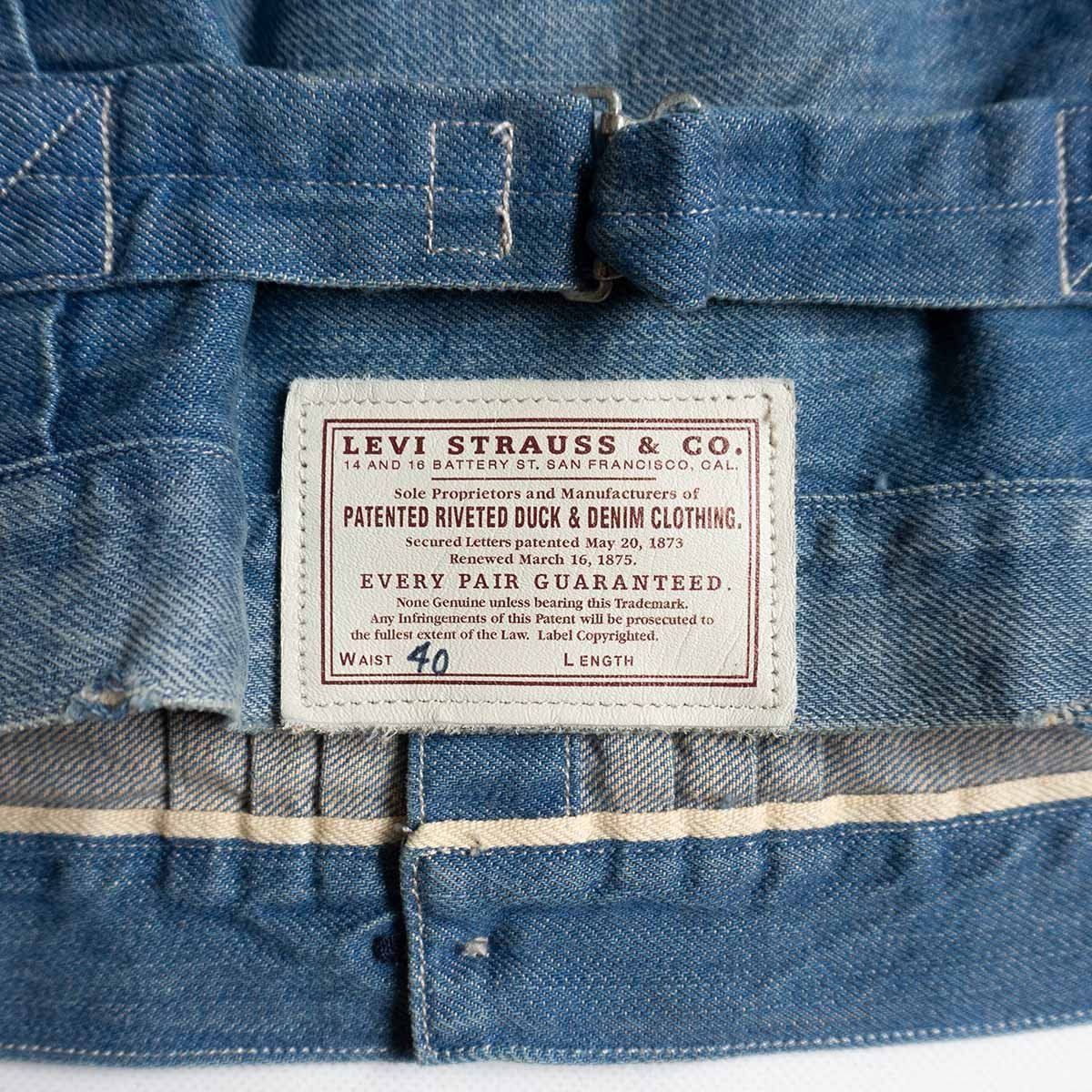 美品/加工モデル】LEVI'S VINTAGE CLOTHING【1879 トリプルプリーツ