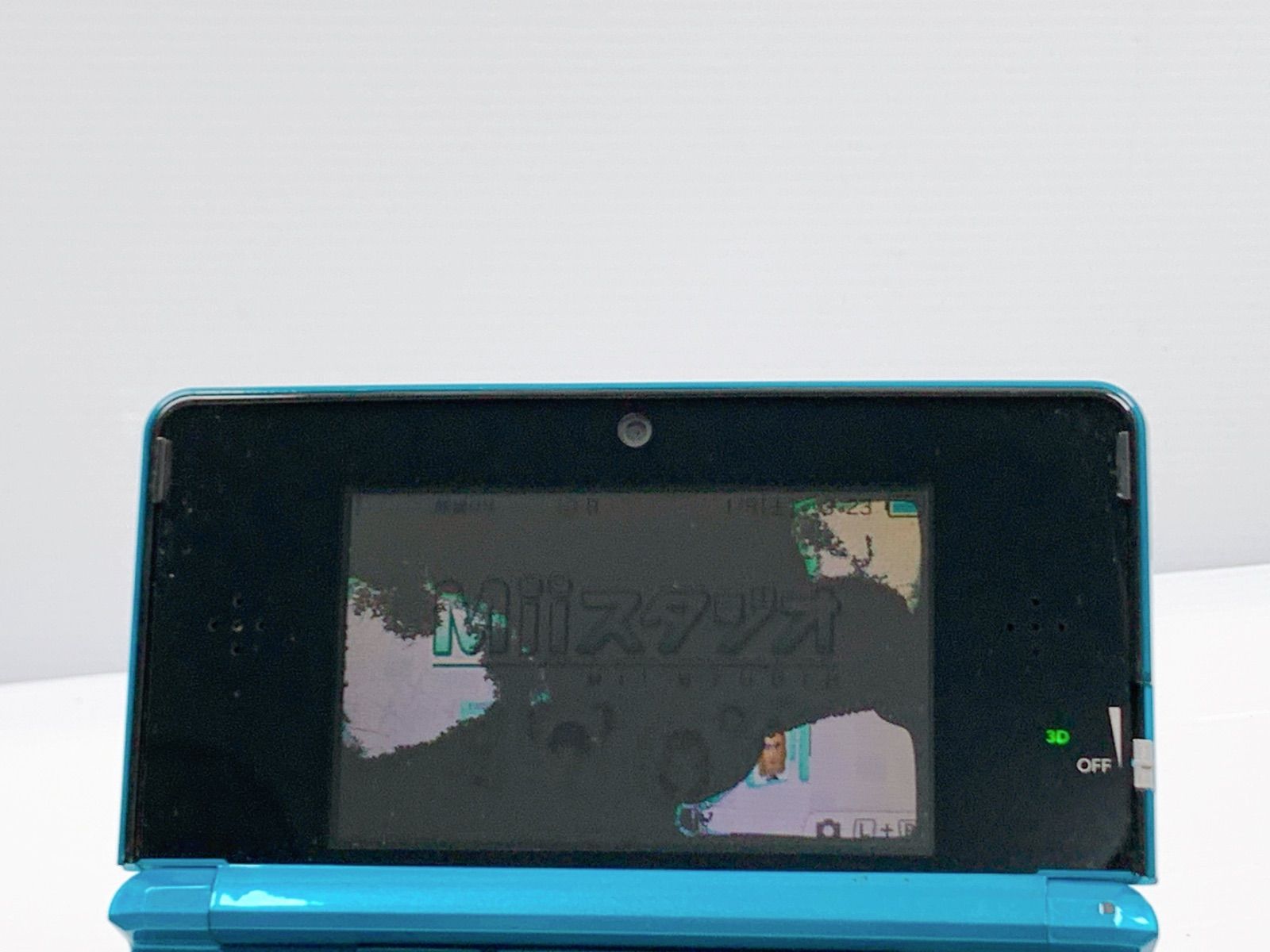 Nintendo 3DS アクアブルー CTR-001 Nintendo 3DS Aqua Blue Handheld CTR-001 - w/ charger, 4
