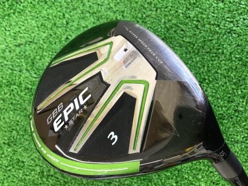 キャロウェイ GBB EPIC STAR 3W フェアウェイウッド FW Speeder EVOLUTION for GBB フレックスSR メンズ 男性用 右利き 右用 Dランク ゴルフクラブ