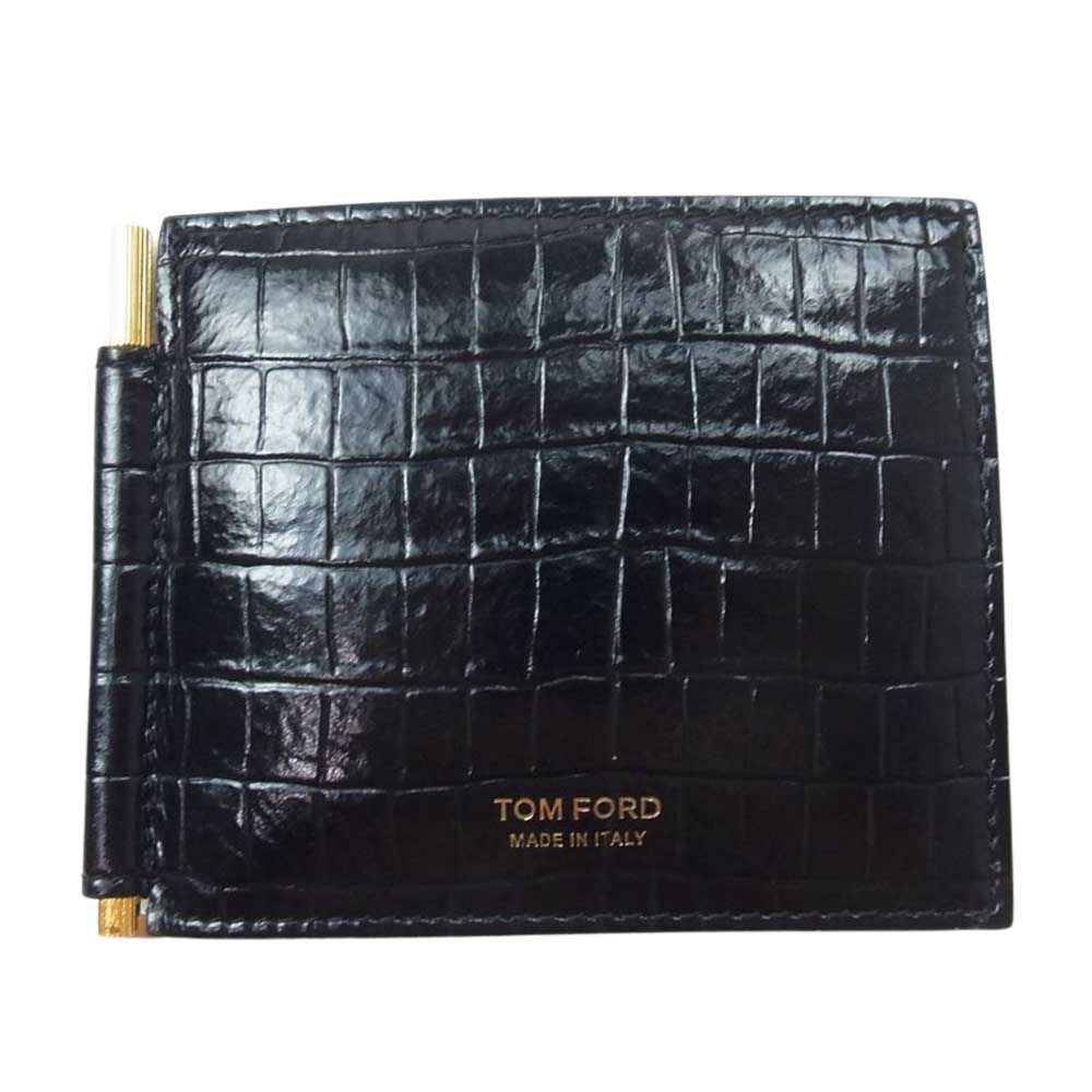 TOM FORD トムフォード マネークリップ 二つ折り財布 ウォレット