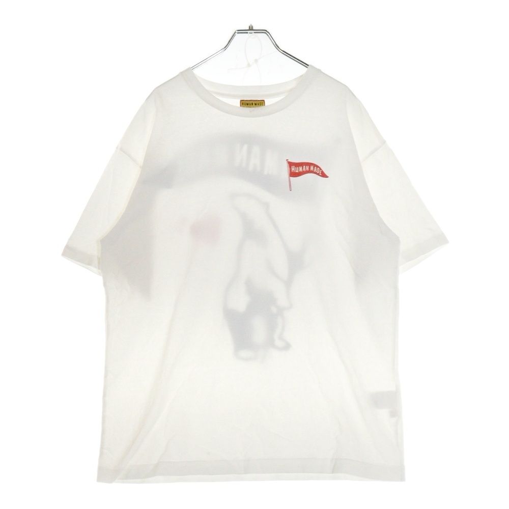 HUMAN MADE (ヒューマンメイド) 25SS Bear Flag T-Shirt ベアプリント 