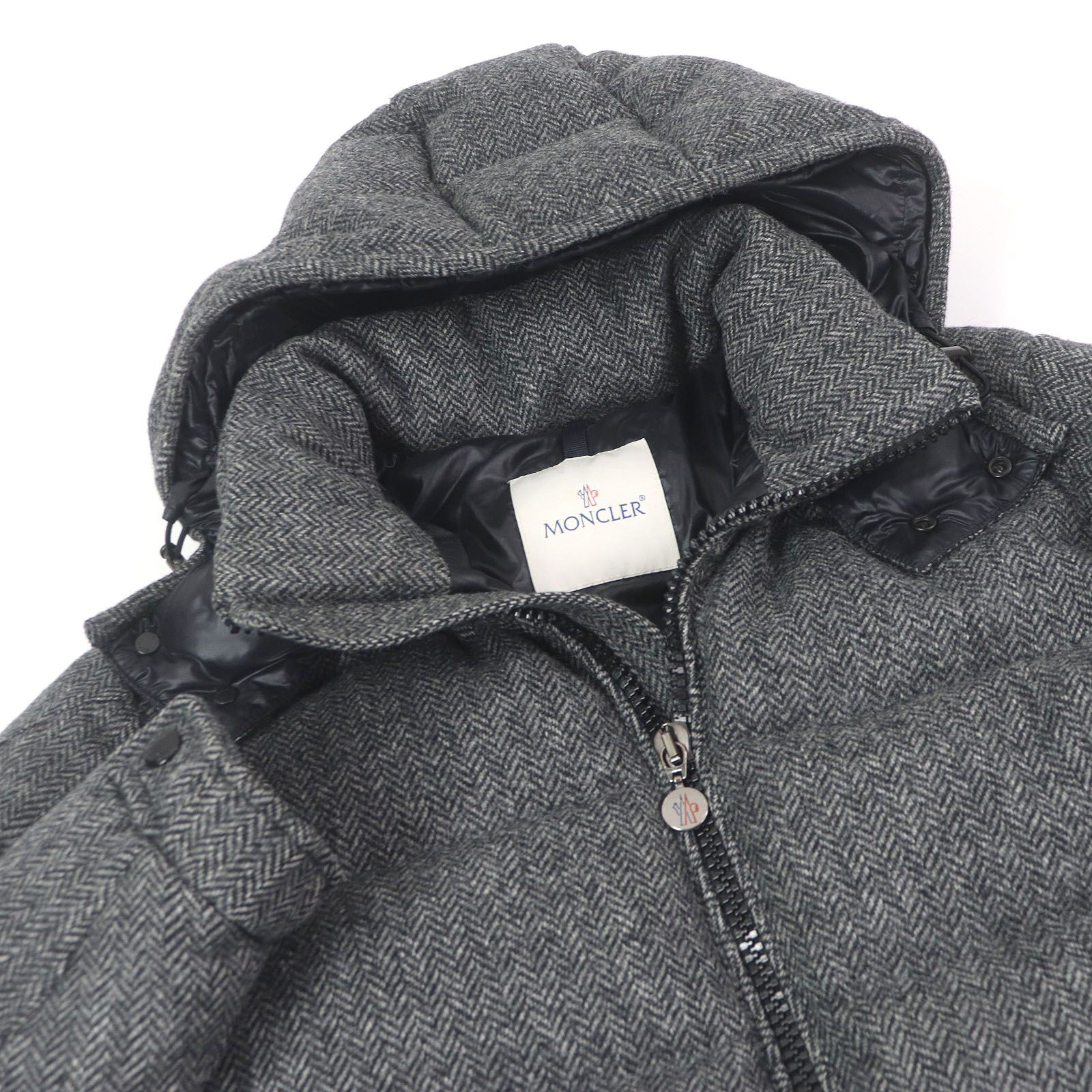 正規品MONCLER モンクレールMONTGENEVREグレー