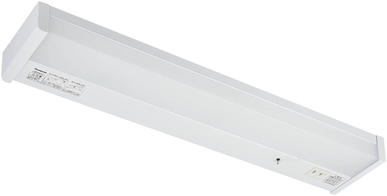 パナソニック Panasonic LED キッチンライト 棚下直付型 直管20形 昼白色 LGB52097LE1