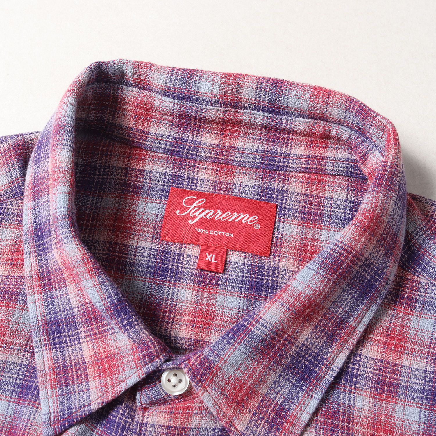 美品 Supreme シュプリーム シャツ サイズ:XL チェーン 刺繍