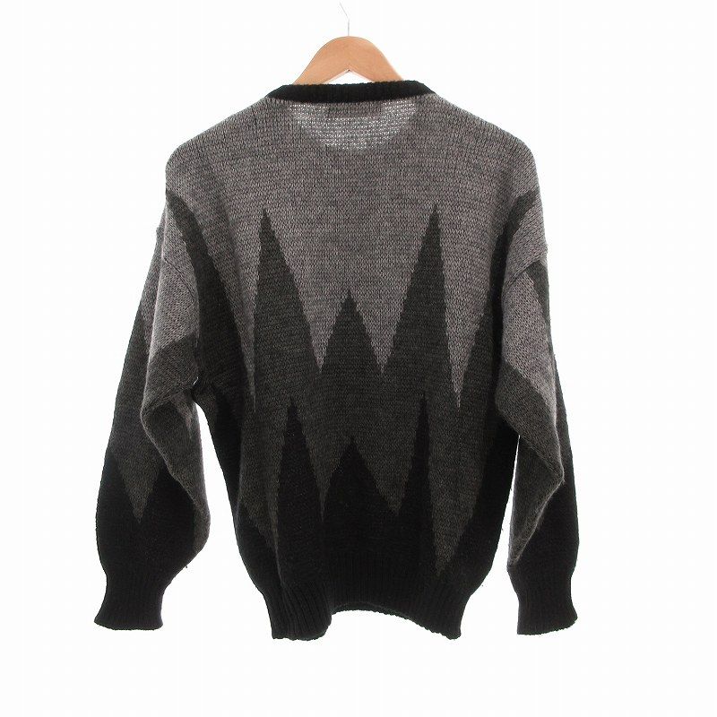 ジバンシィ GIVENCHY GENTLEMAN 70s ヴィンテージ ZIGZAG KNIT
