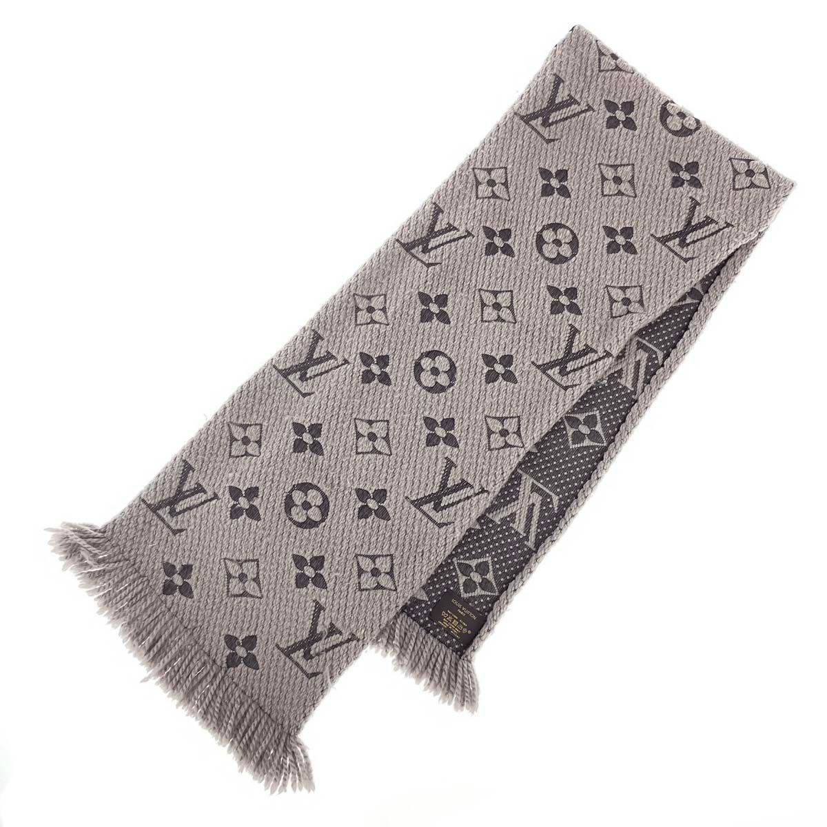 LOUIS VUITTON ルイヴィトン エシャルプ ロゴマニア マフラー