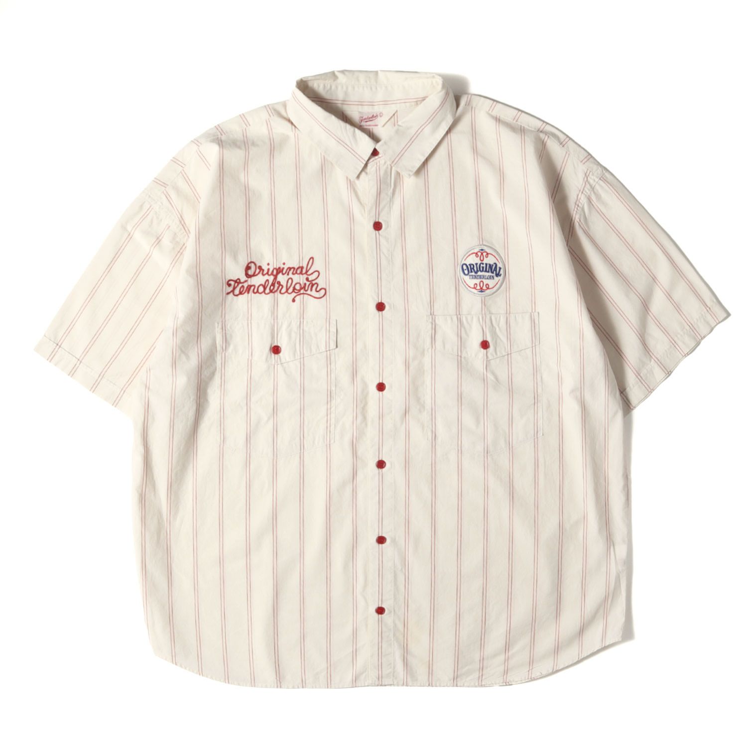 テンダーロイン TENDERLOIN T-BAMBOOタイガーストライプ L