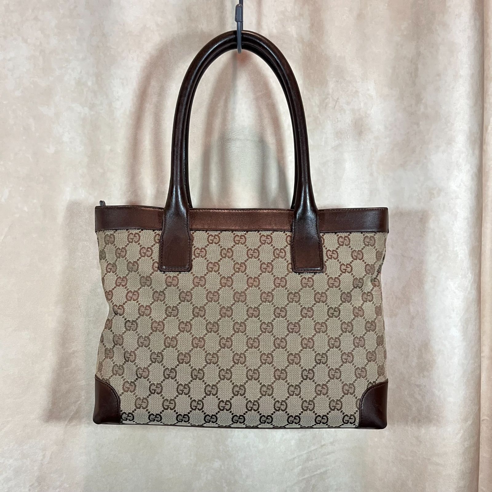 美品】 GUCCI グッチ トートバッグ GG オールドグッチ