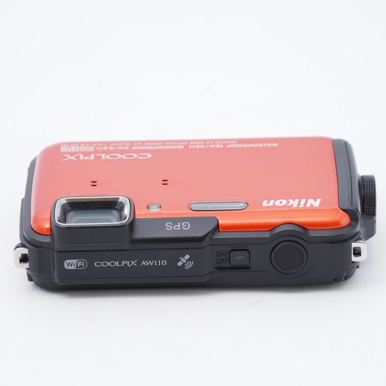 Nikon デジタルカメラ COOLPIX (クールピクス) AW100 サンシャインオレンジ AW100OR - 3