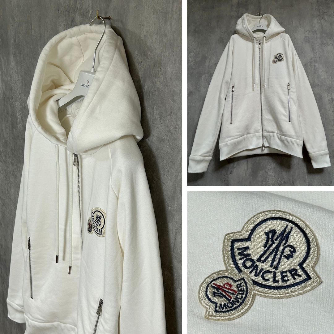 ☆新品未使用タグ付き・本物保証☆MONCLER ダブルロゴワッペン