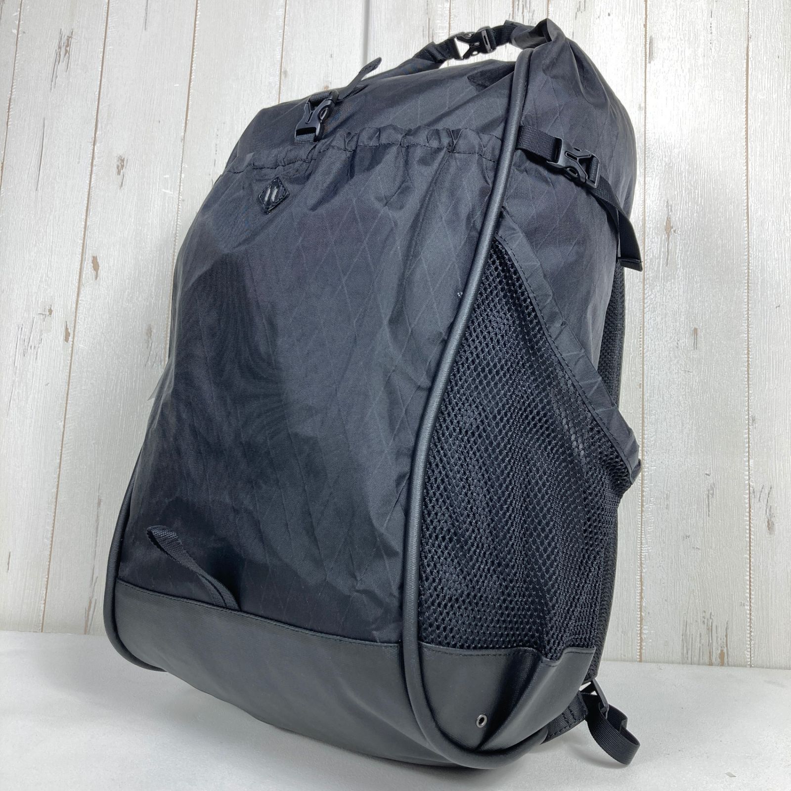 OneSize ブラック系 holo ホロ オーブエル エックスパック Orb L X-pac ナイロン バッグ ストレージ バックパック 容量 30L～54L X-Pac VX21 エックスパック VX21 z0005