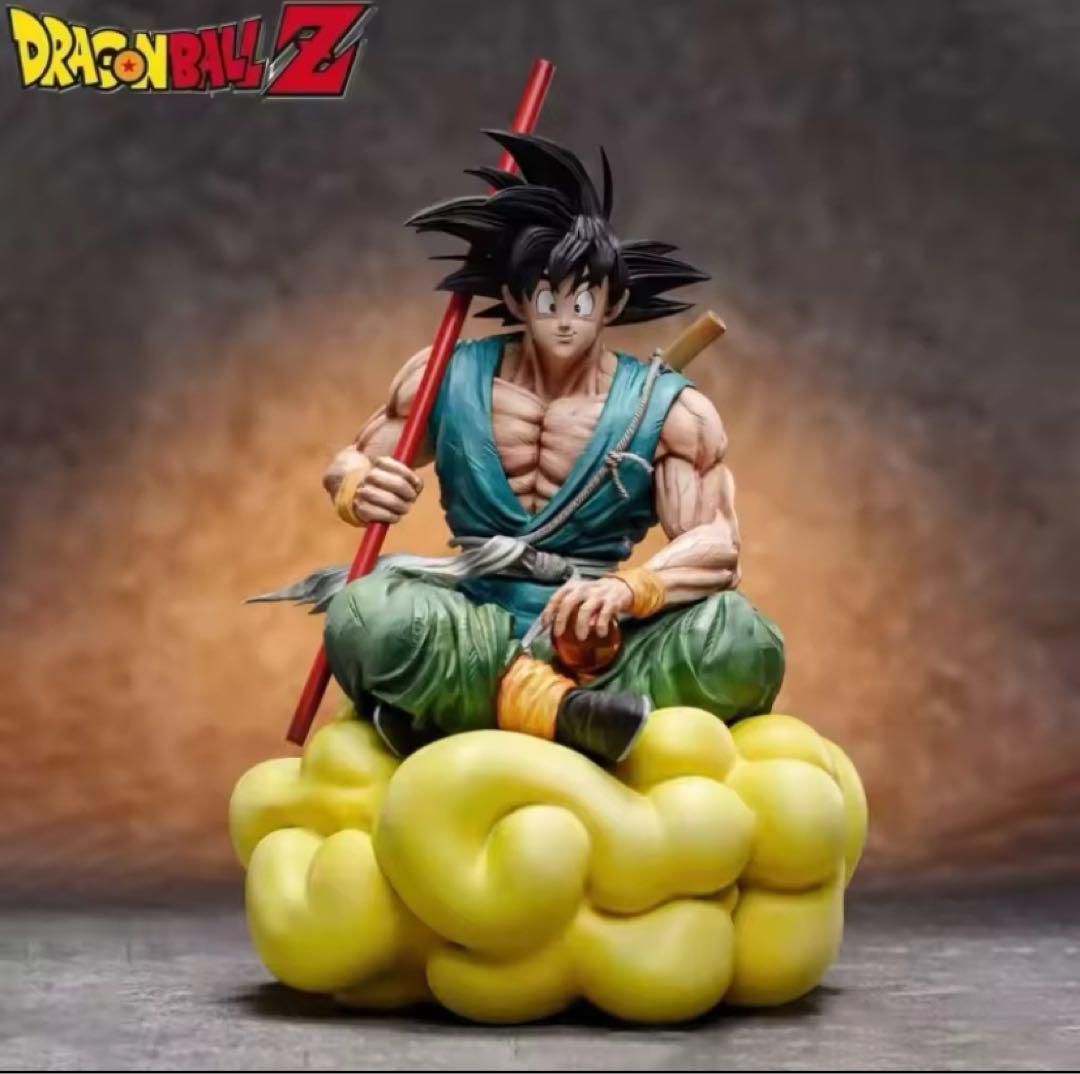 ドラゴンボール　フィギュア　孫悟空u0026 筋斗雲　21cm 箱有り