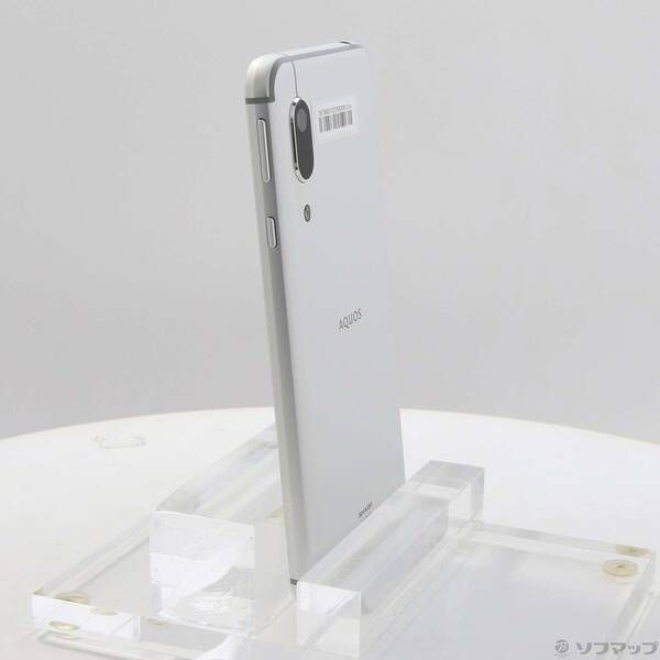 品〕 AQUOS sense3 lite 64GB シルバーホワイト SH-RM12 楽天 SIM