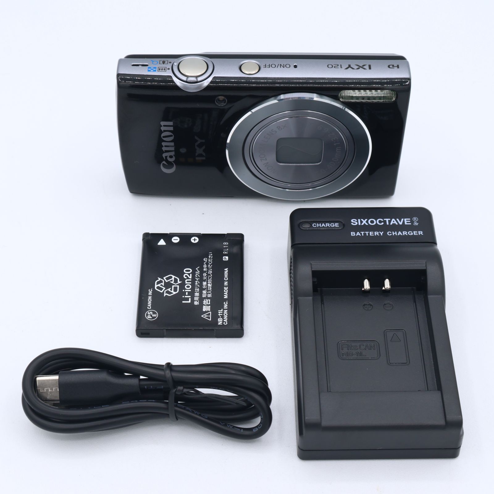 Canon IXY 120 デジタルカメラ 黒 【公式通販】