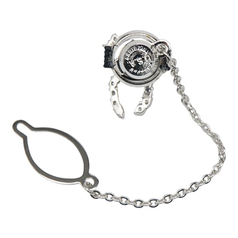 リボン モチーフ タイピン タイタック Pt900 プラチナ メンズ 1-0235235