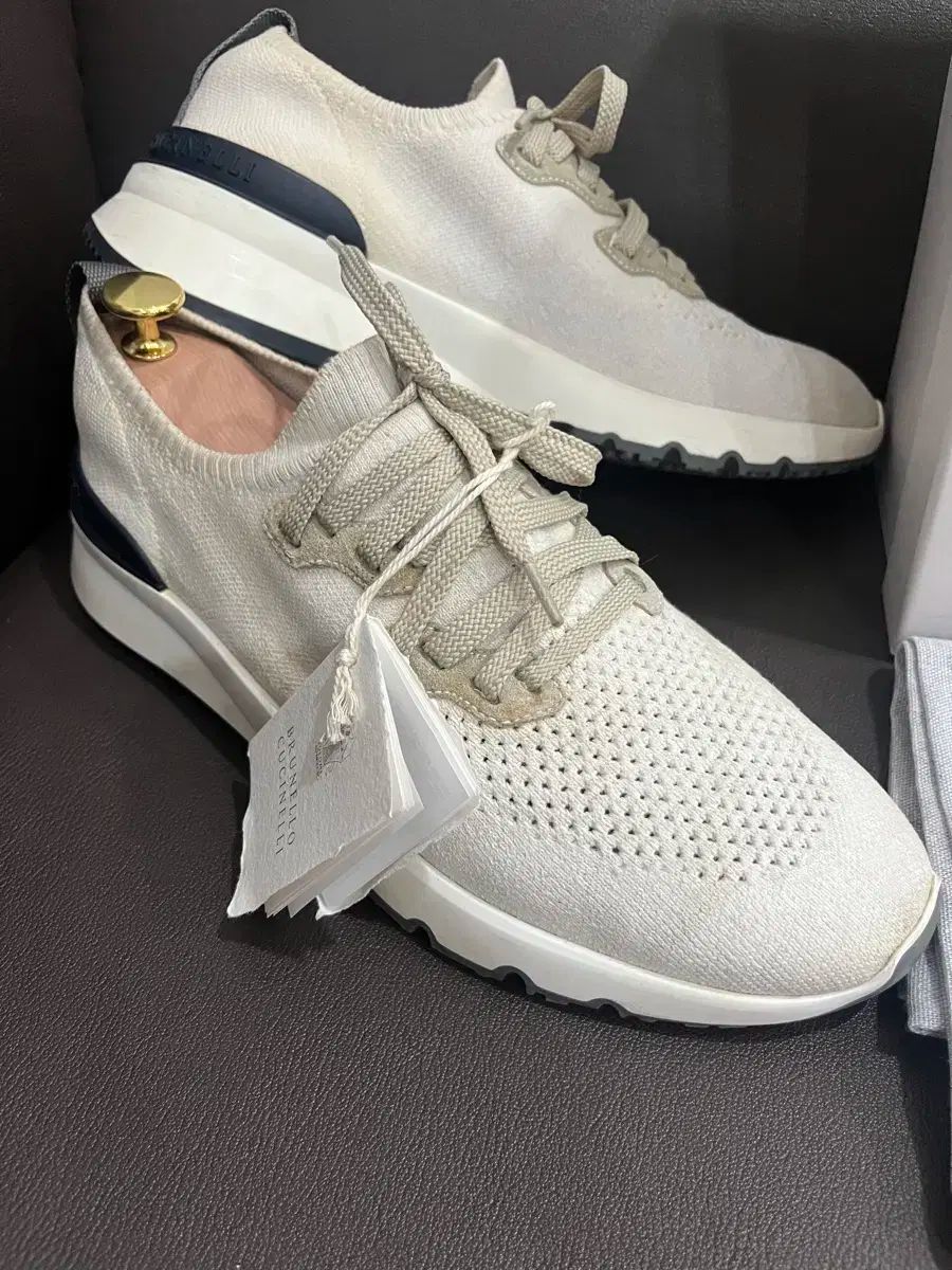 Brunello Cucinelli【関税送料込】キャンバスランナースニーカー BRUNELLO CUCINELLI - ブルネロクチネリ BRUNELLO CUCINELLI