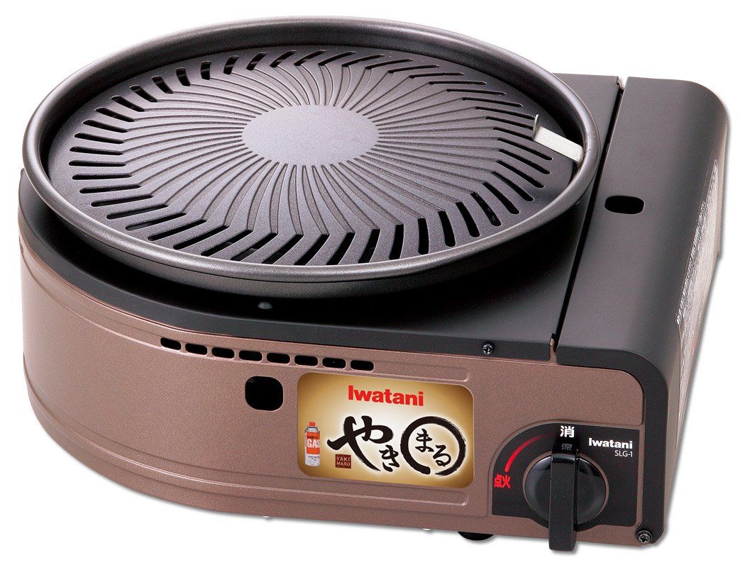 イワタニ Iwatani 岩谷 カセットコンロ カセットガス やきまる スモークレス 焼肉グリル 焼肉コンロ BBQ バーベキュー CB-SLG-1