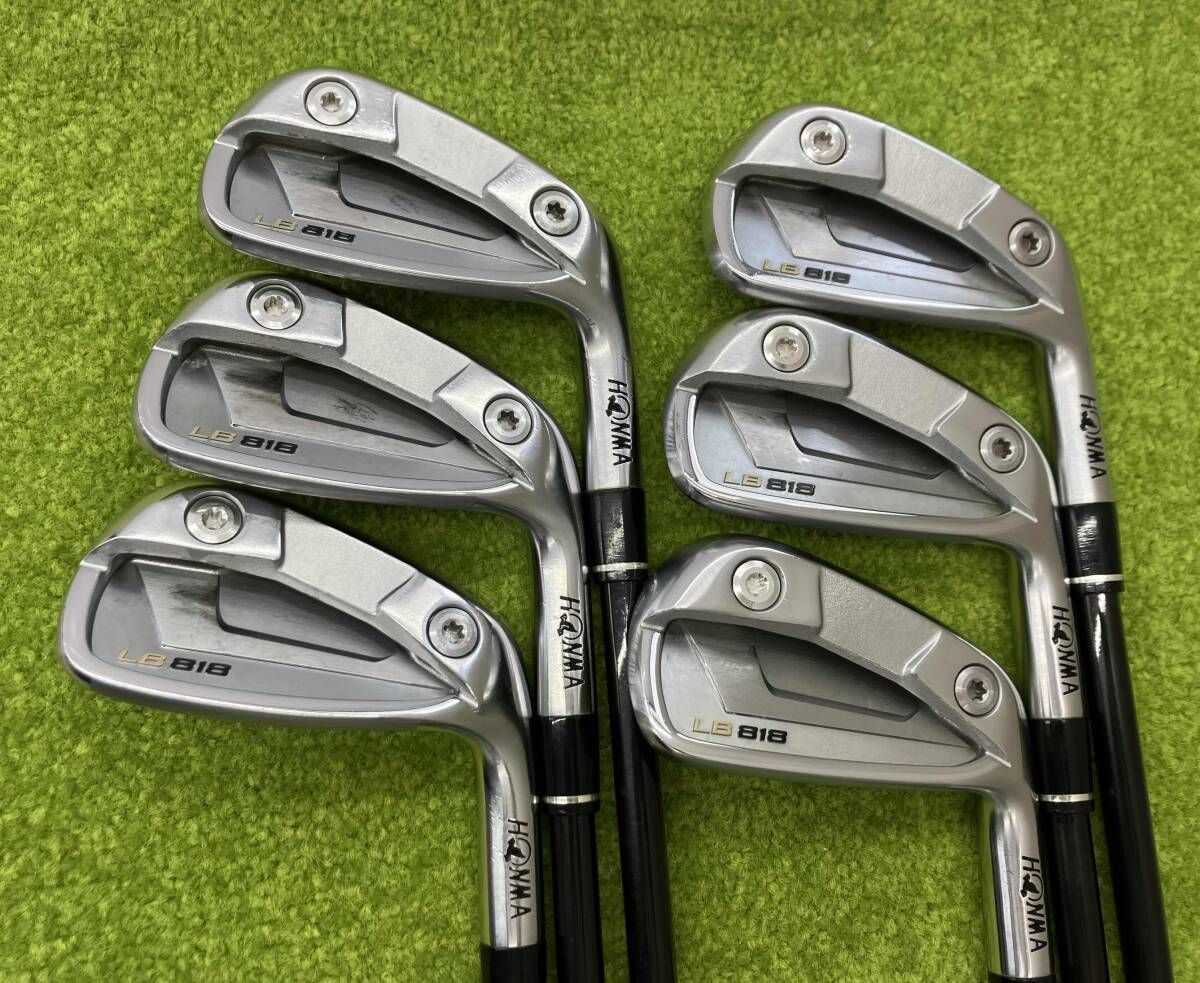 ホンマゴルフ LB 818 アイアンセット 5-10 6本セット VIZARD 60 S