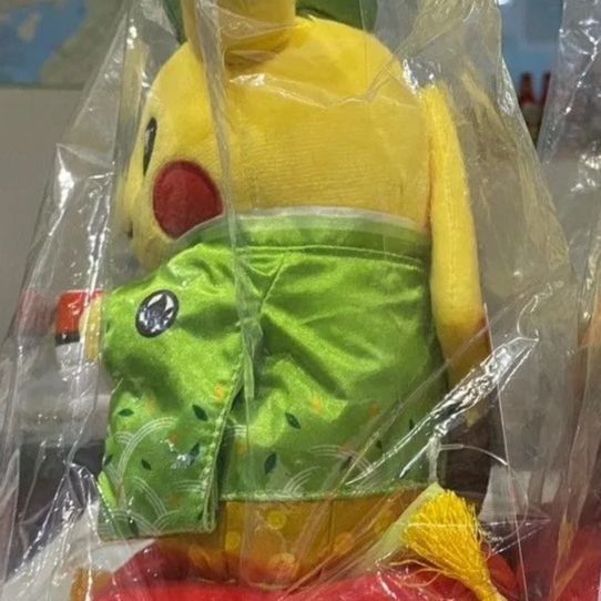 ぬいぐるみ はんなりお茶会ごっこ ピカチュウ オス メス ポケモンセンター ポケモンセンター 京都 新品 2個セット はんなりお茶会ごっこ