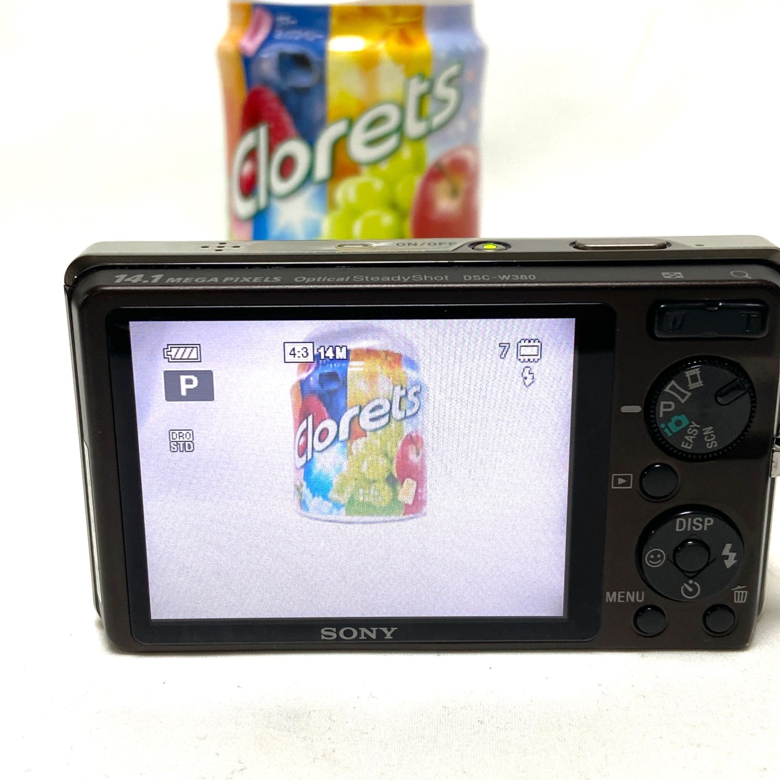 SONY Cyber-shot DSC-W380 コンパクトデジタルカメラ ソニー 