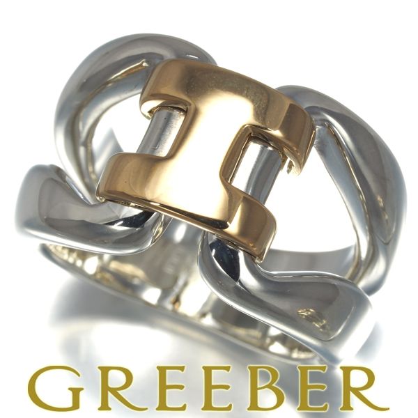 エルメス リング ヒストリー 51号 シルバー 925/K18YG #167789 - メルカリ 