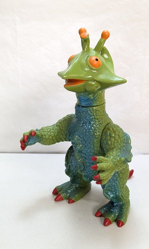 マルサン 宇宙大怪獣ギララ ギララ ビデオディスプレイモデル ギララ成形色黄緑