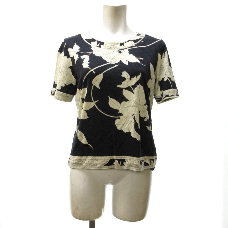 2025年新作 レオナール LEONARD FASHION シルクプリント Tシャツ カットソー トップス