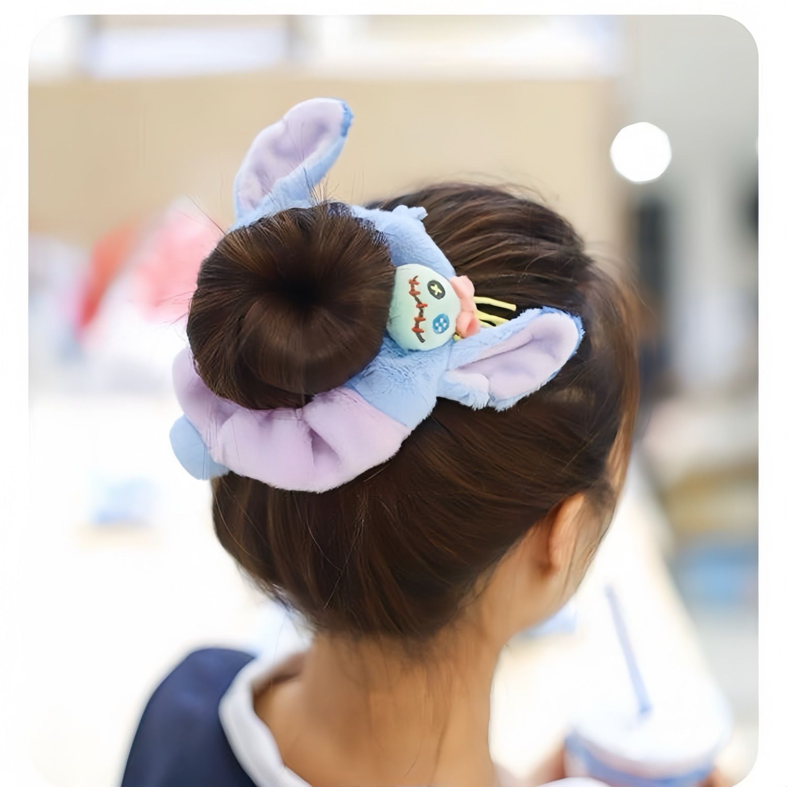 新品未使用 スティッチ stitch スクランプ シュシュ ヘアゴム