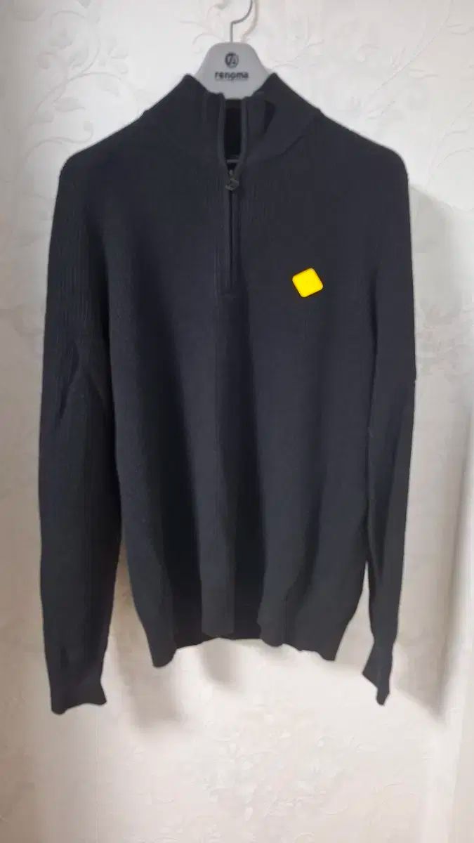 正規品 J.LINDEBERG 105 21FW メリノウール 쿼터ジップアップ ニットセーター