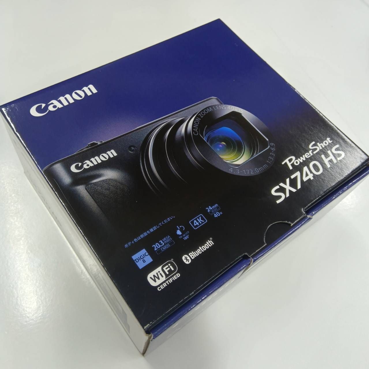 箱破れありアウトレット品※『PSSX740HS（BK）』CANON キヤノン PowerShot SX740 HS コンパクト デジタルカメラ  ブラック - メルカリ