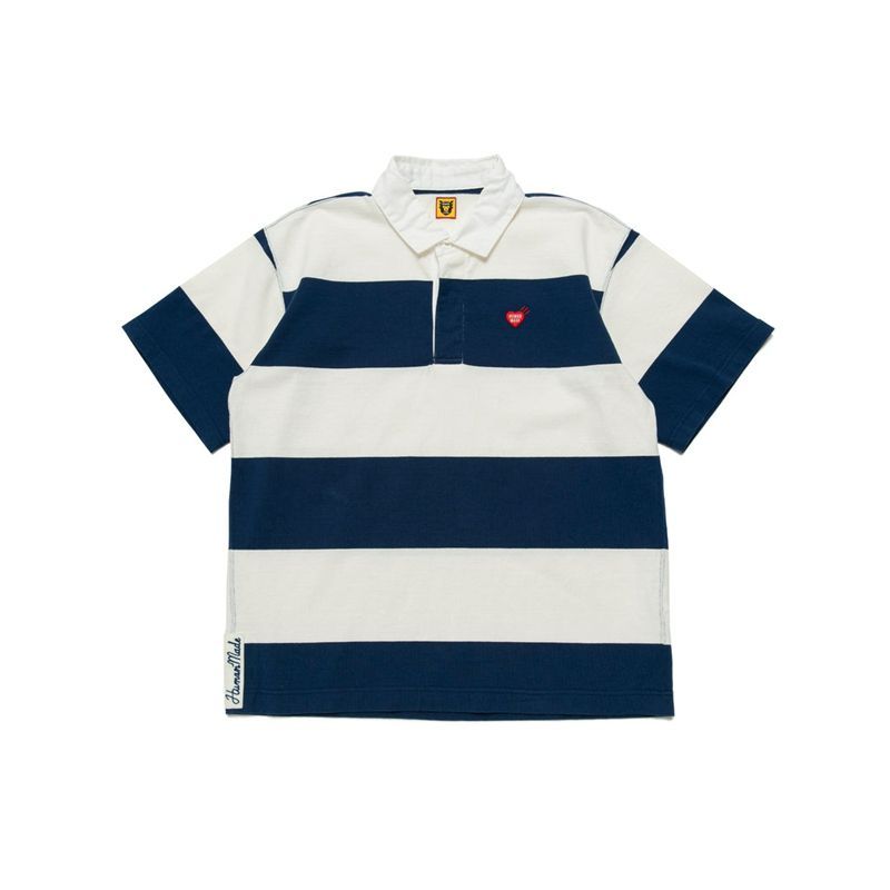 コムドットゆうた着用 HUMAN MADE RUGBY S/S SHIRT - ポロシャツ