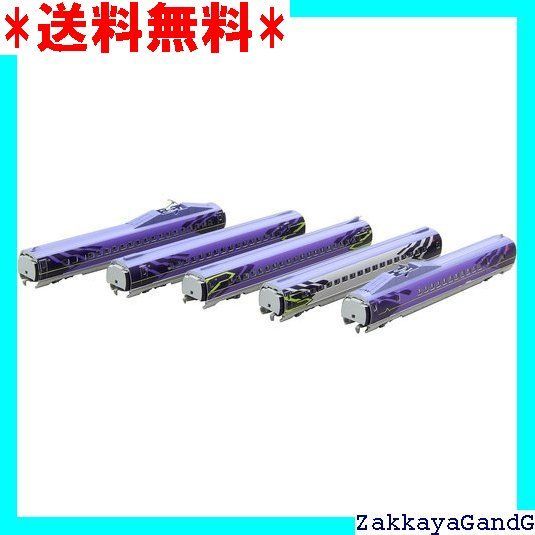 ロクハン Zゲージ T013-5 新幹線 エヴァンゲリオン プロジェクト 500TYPE EVA 5両増結セット 31
