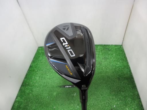テーラーメイド Qi10 U6 ユーティリティ UT Diamana BLUE TM60 Qi10 UT フレックスR メンズ 男性用 右利き 右用 Bランク ゴルフクラブ