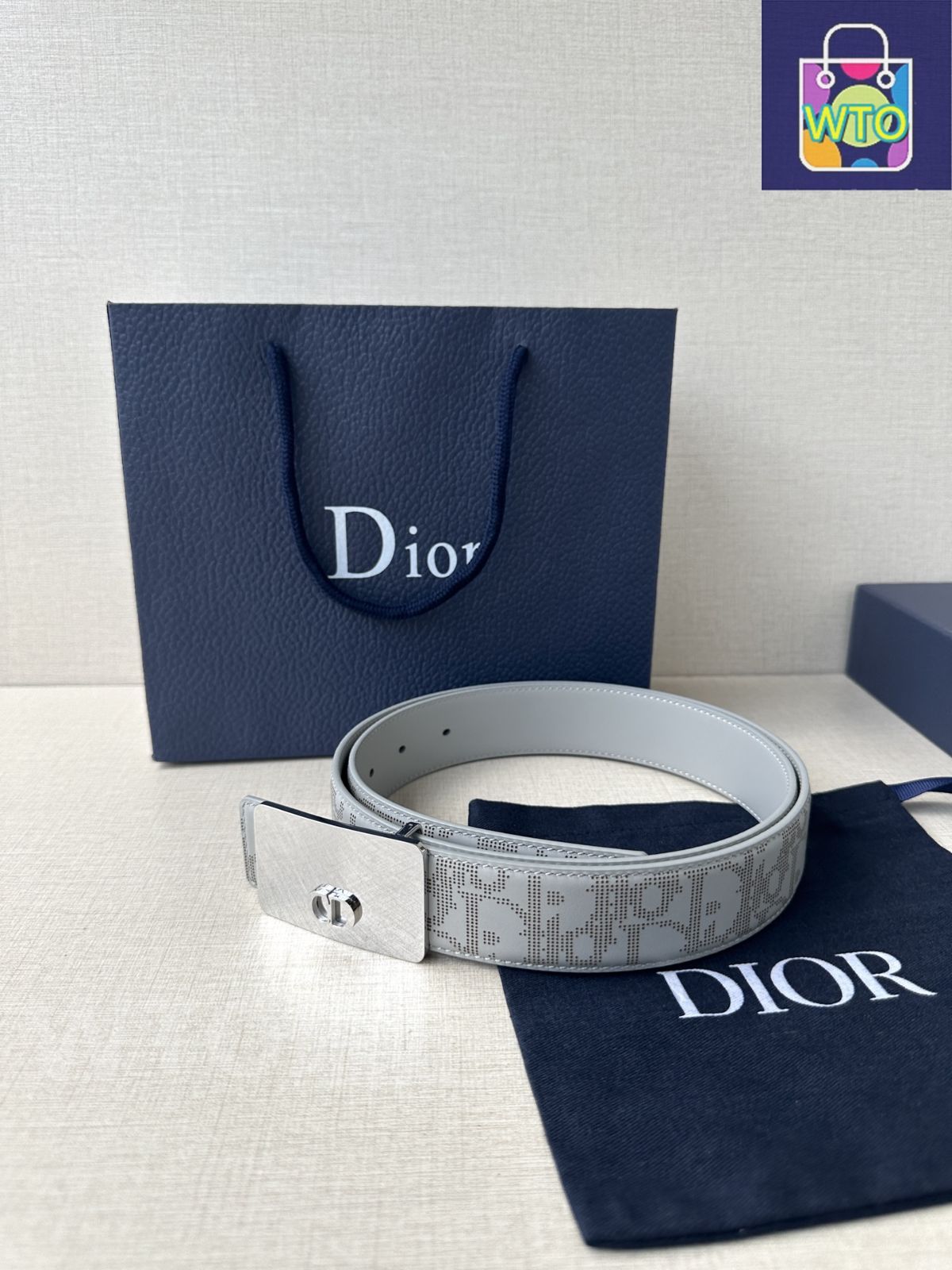 今日特価】Dior ディオール ステンレス製 ベルトバックル-1