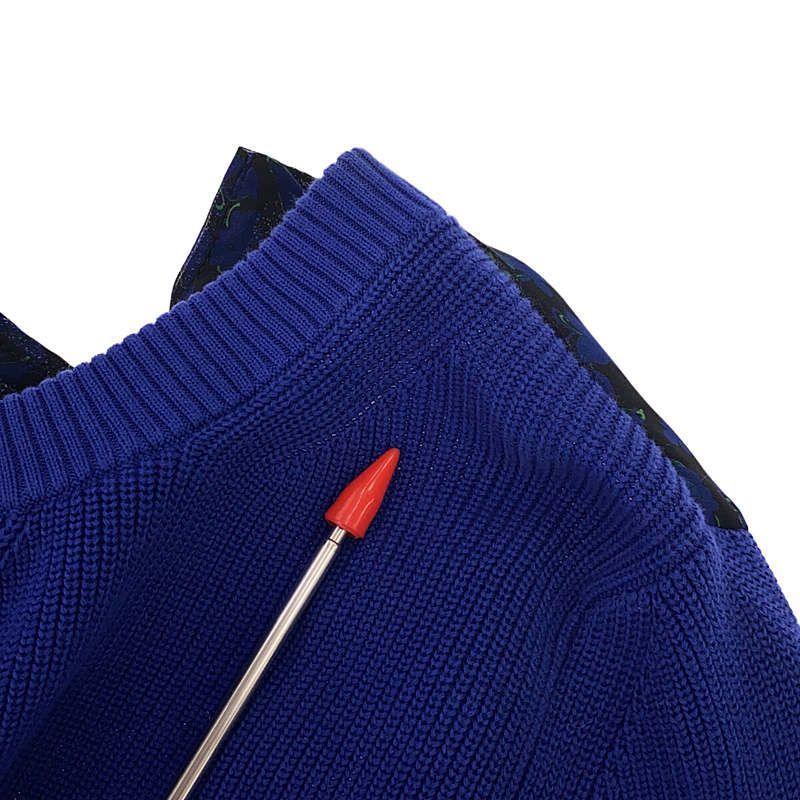 sacai / サカイ | バックプリーツ シアー ドッキング コットン