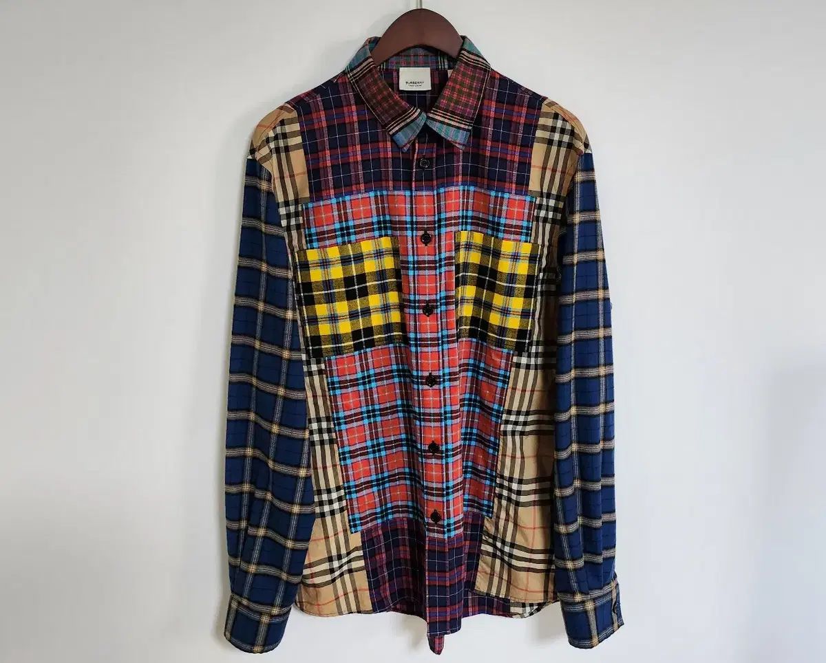 M BURBERRY バーバリー マルチ チェック シャツ 8034378