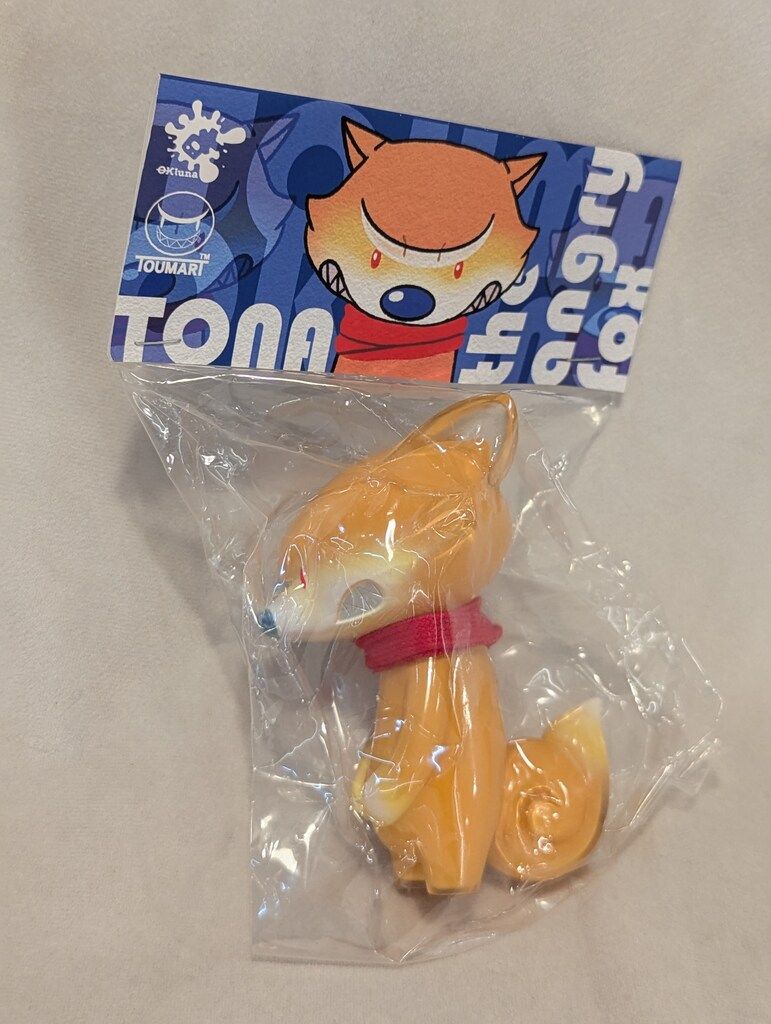 ソフビ Tona the Angry Fox / OKIuna×Toumart ソフビ Tona the Angry Fox / OKIuna×Toumart - メルカリ