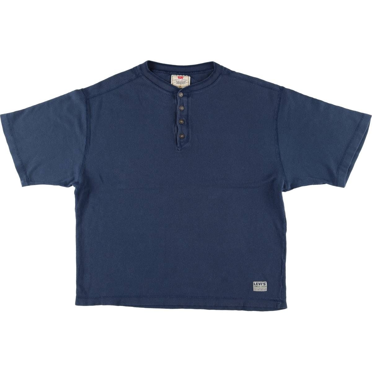 古着 90年代 リーバイス Levi's ヘンリーネック 半袖 Tシャツ メンズXL相当 ヴィンテージ/eaa472127