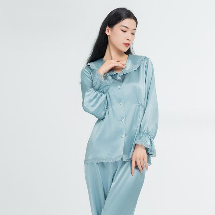 パジャマ フリル