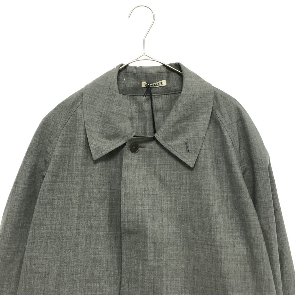 AURALEE 23SS WOOL SOUTIEN COLLAR COAT