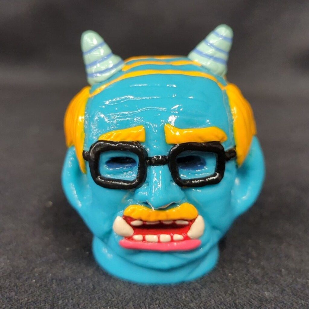 デハラユキノリ　鬼　青鬼 Amazon.co.jp: デハラユキノリ ONI ソフビ 青鬼 当選品 : おもちゃ