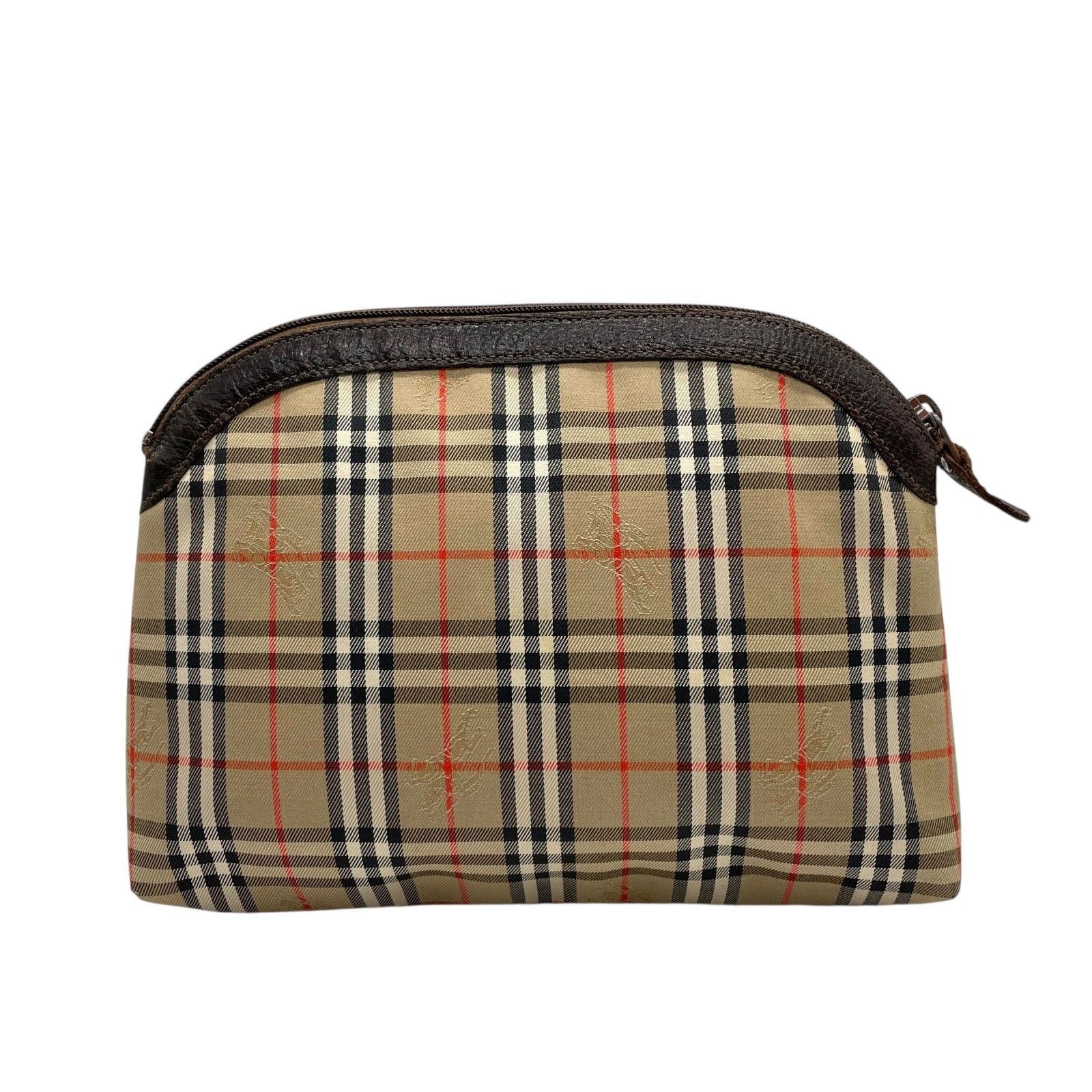 バーバリー Burberry ノバチェック シャドーホース キャンバス レザー 