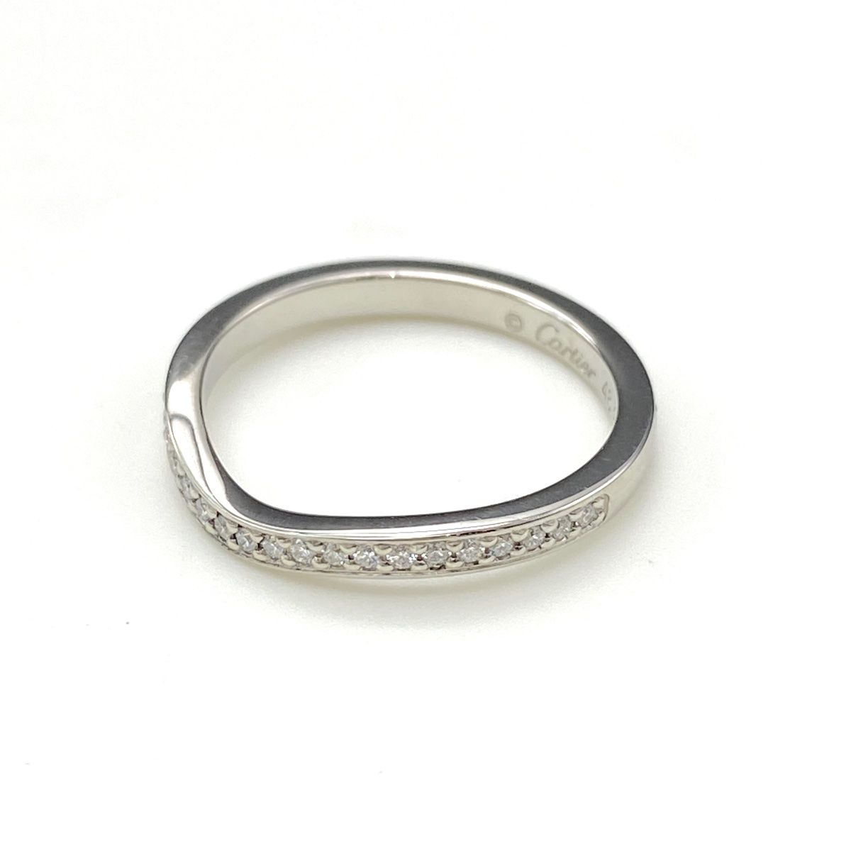 Cartier バレリーナ プラチナリング 49 カルティエ バレリーナリング #49 シルバー N4188351 Pt950