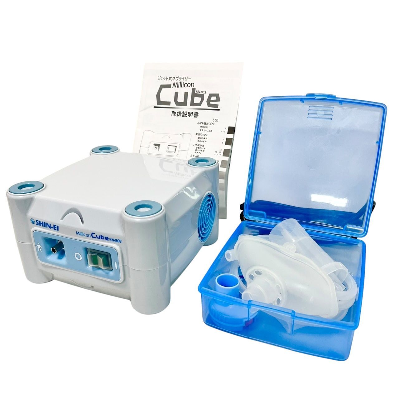 Cube ネブライザー ポンプ ミリコン 医療機関使用モデル 電子レンジ消毒可 中古良品 消毒済み - メルカリ