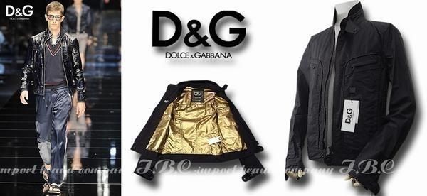 スーパーセール 目玉商品 ドルガバ☆ライダースアウター （美品 DOLCE&GABBANA クラウン ジャケット・アウター
