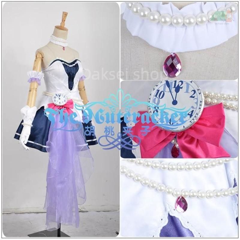 おまけ付 アイドルマスター シンデレラガールズ 島村 卯月 しまむら うづき 風 コスプレ衣装 cosplay イベント アニメ 変身 変装 仮装 パーティー あたたかい