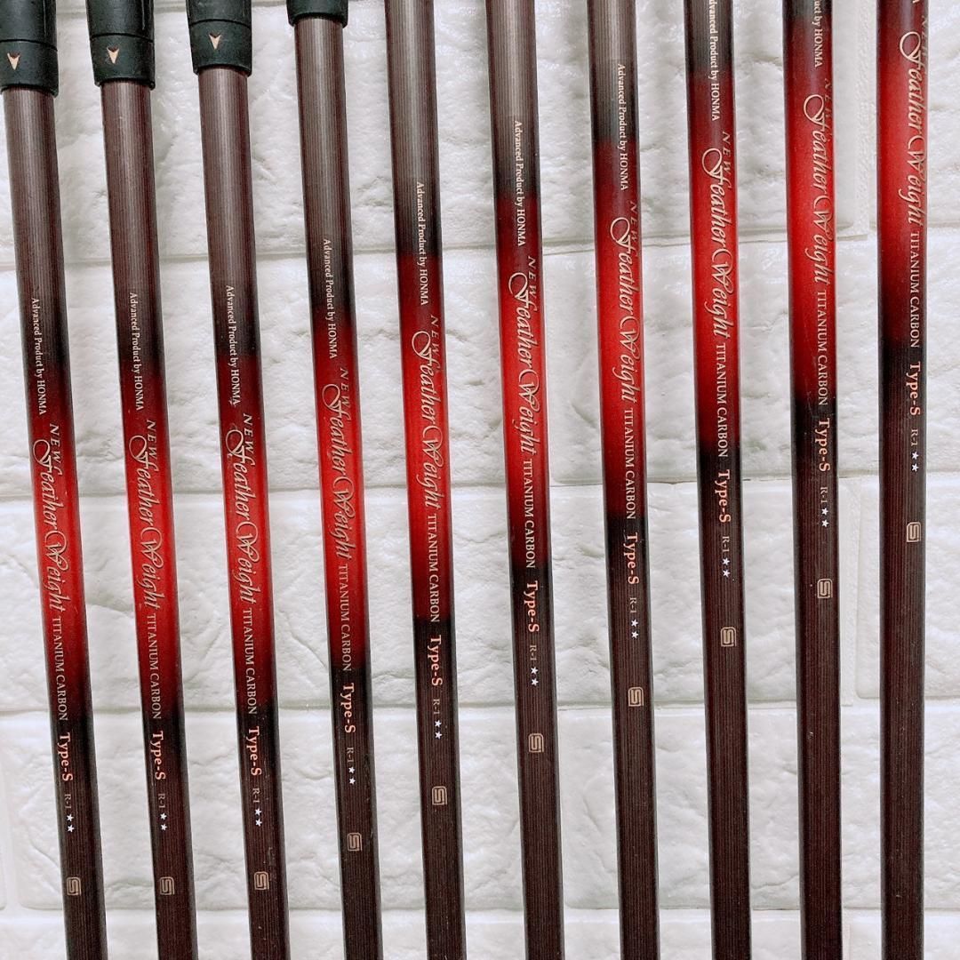 ホンマ LB-606 アイアン10本 3-S R-1 2星 2S 本間 金モグラ - メルカリ