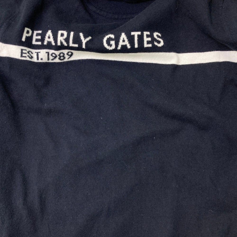 サイズ：0 PEARLY GATES パーリーゲイツ タートルネックニットセーター